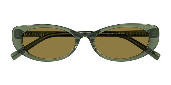 Front of Buffalo in Olive Green