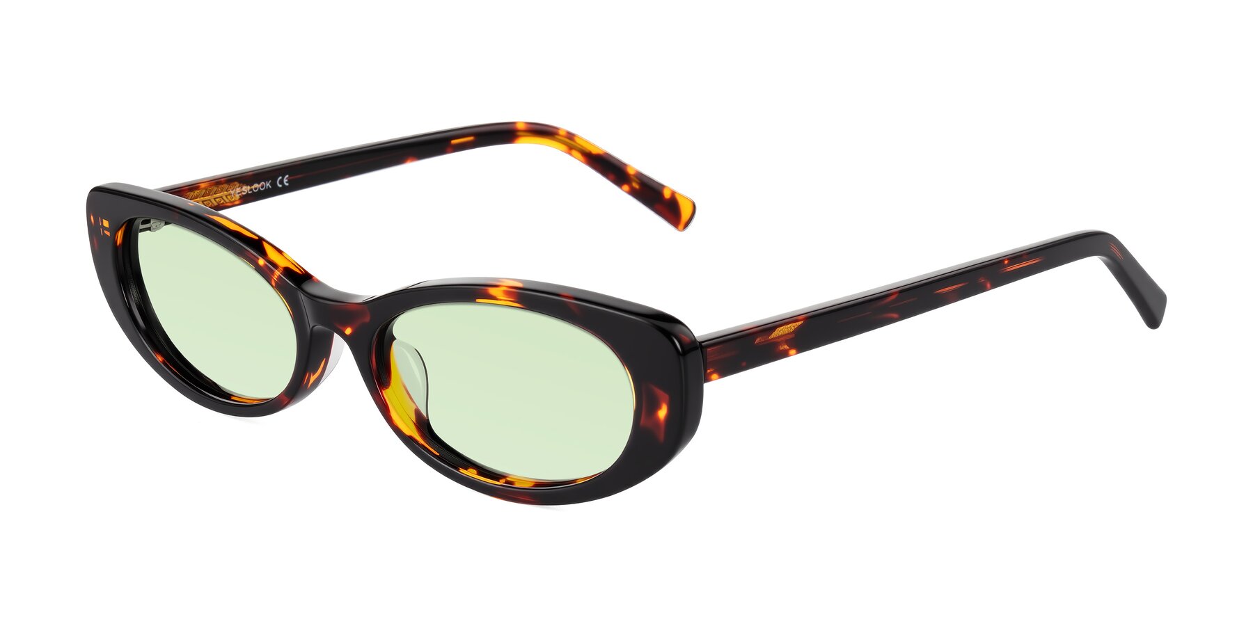 Angle of Buffalo in Tortoise with Light Green Tinted Lenses