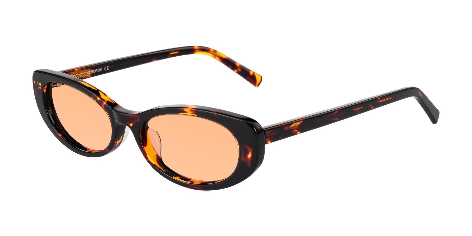 Angle of Buffalo in Tortoise with Light Orange Tinted Lenses