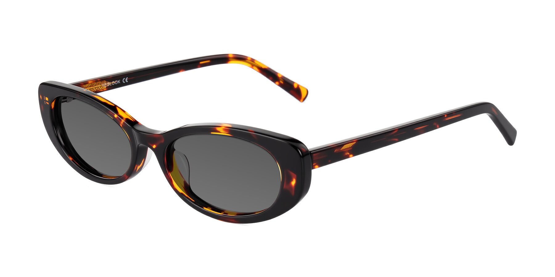 Angle of Buffalo in Tortoise with Medium Gray Tinted Lenses