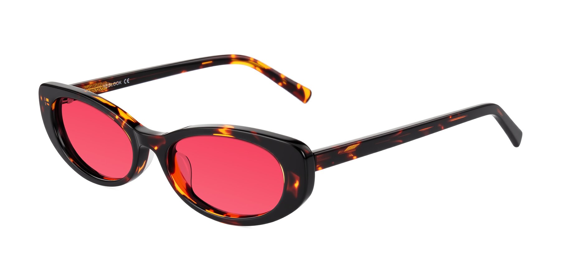 Angle of Buffalo in Tortoise with Red Tinted Lenses