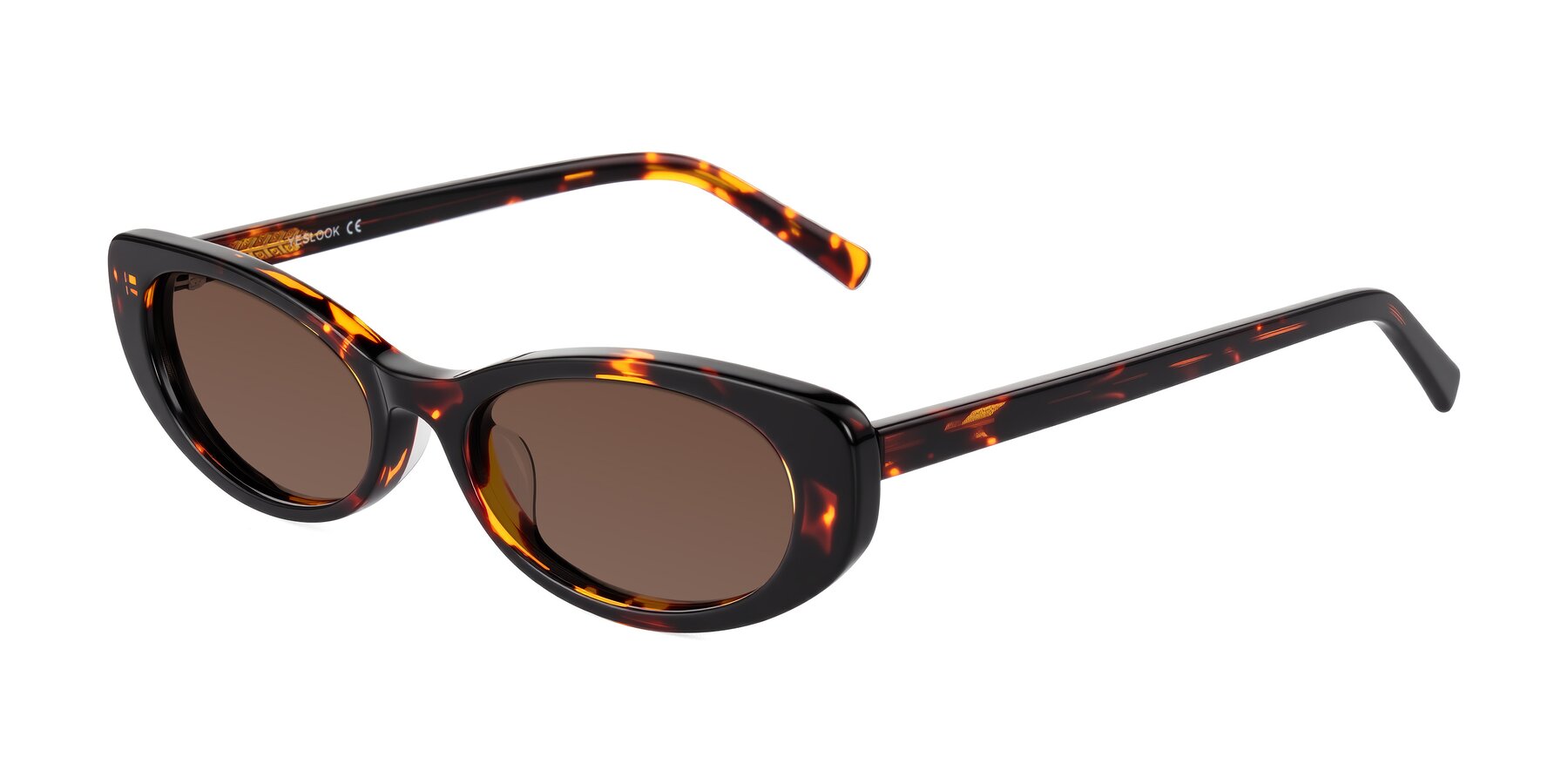 Angle of Buffalo in Tortoise with Brown Tinted Lenses
