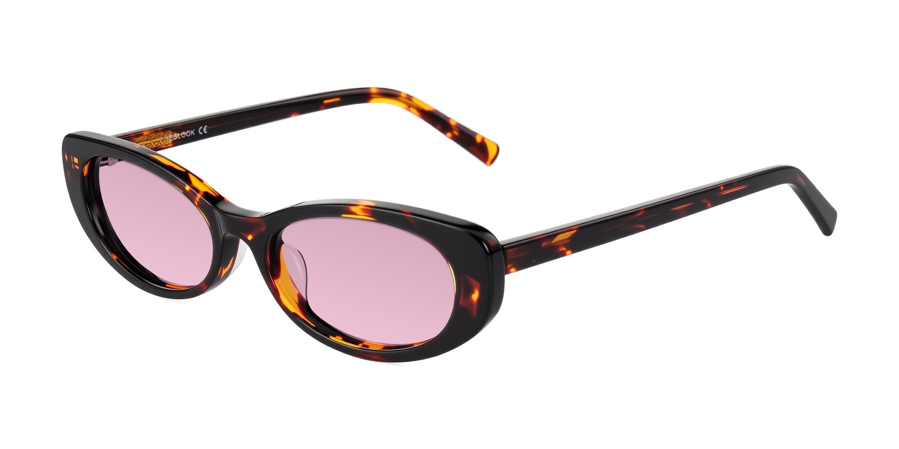 Angle of Buffalo in Tortoise with Light Wine Tinted Lenses