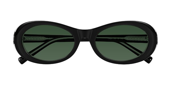 Front of Layo in Black/Clear