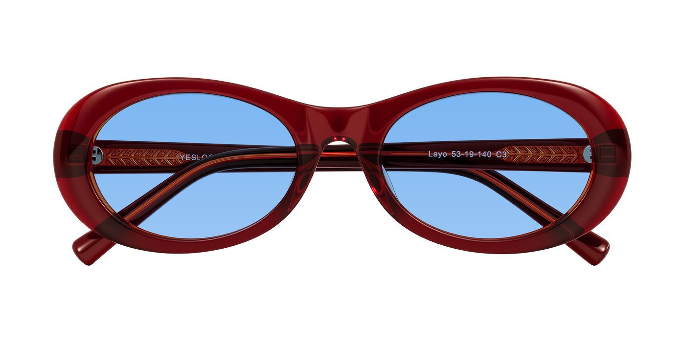 Layo - Wine Tinted Sunglasses