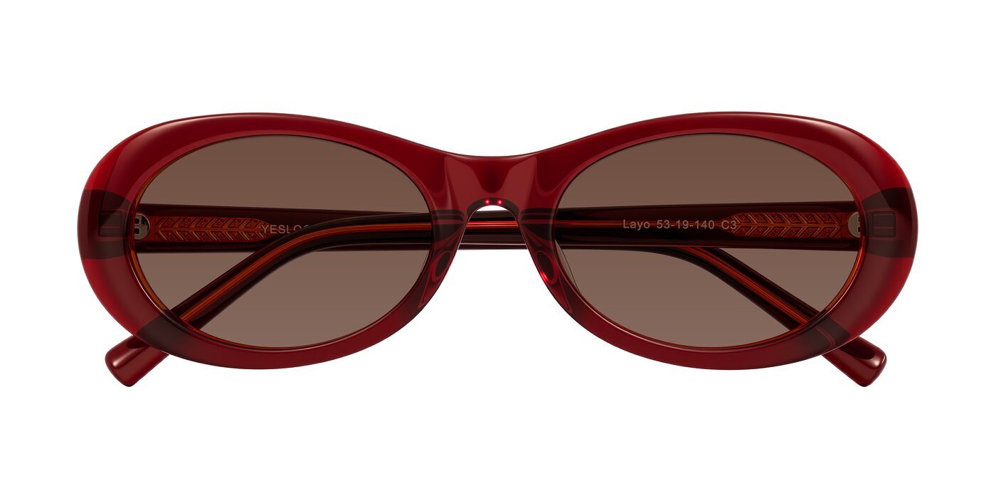 Layo - Wine Tinted Sunglasses