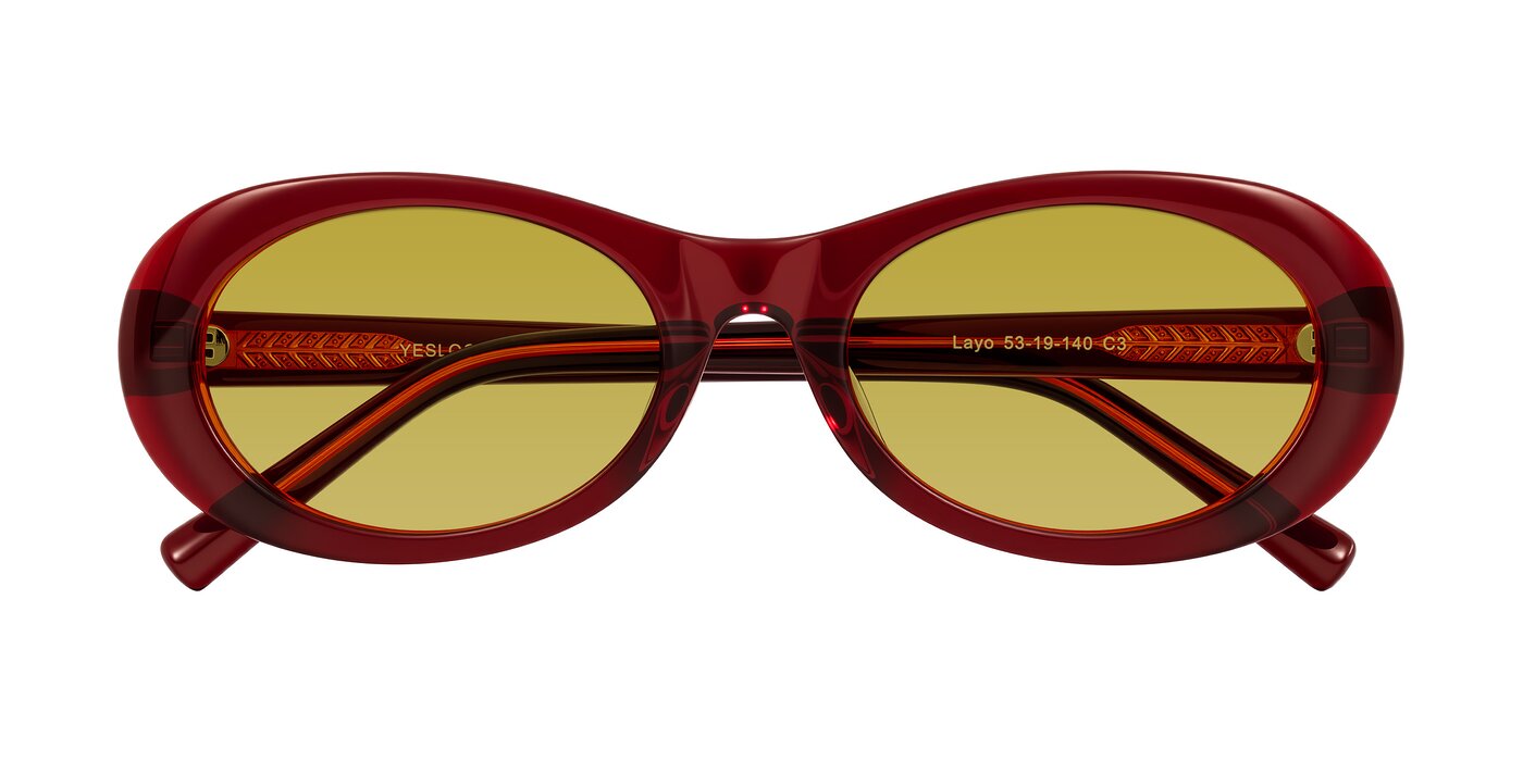 Layo - Wine Tinted Sunglasses