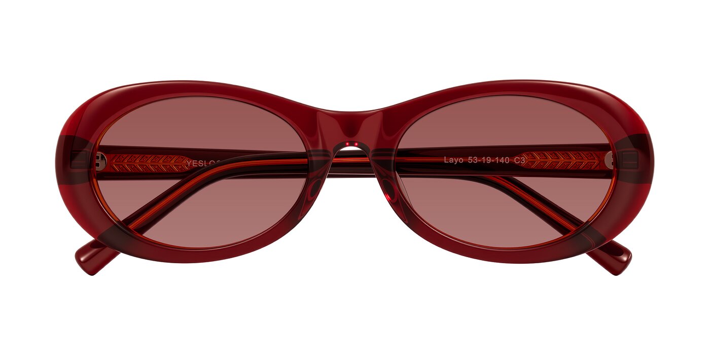 Layo - Wine Tinted Sunglasses