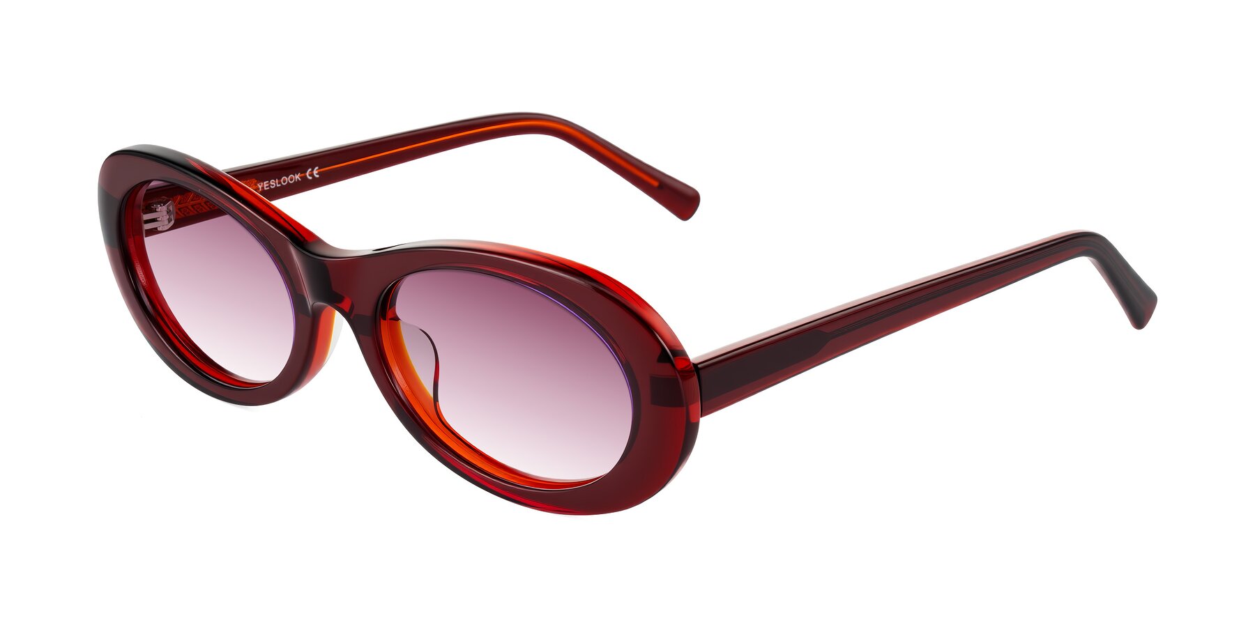 Angle of Layo in Wine with Wine Gradient Lenses