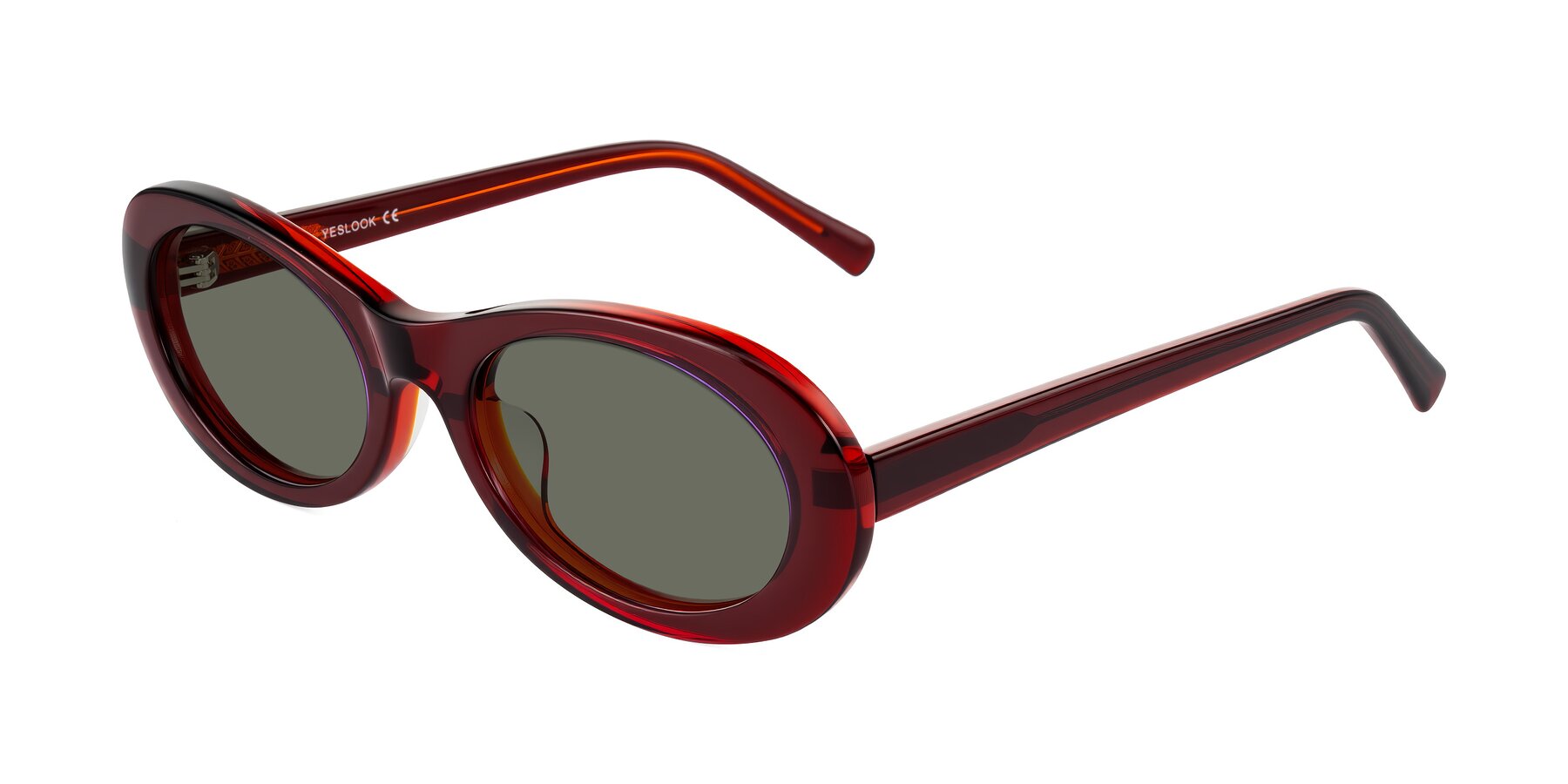 Angle of Layo in Wine with Gray Polarized Lenses