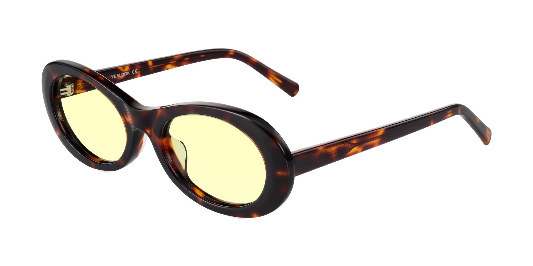 Angle of Layo in Tortoise with Light Yellow Tinted Lenses