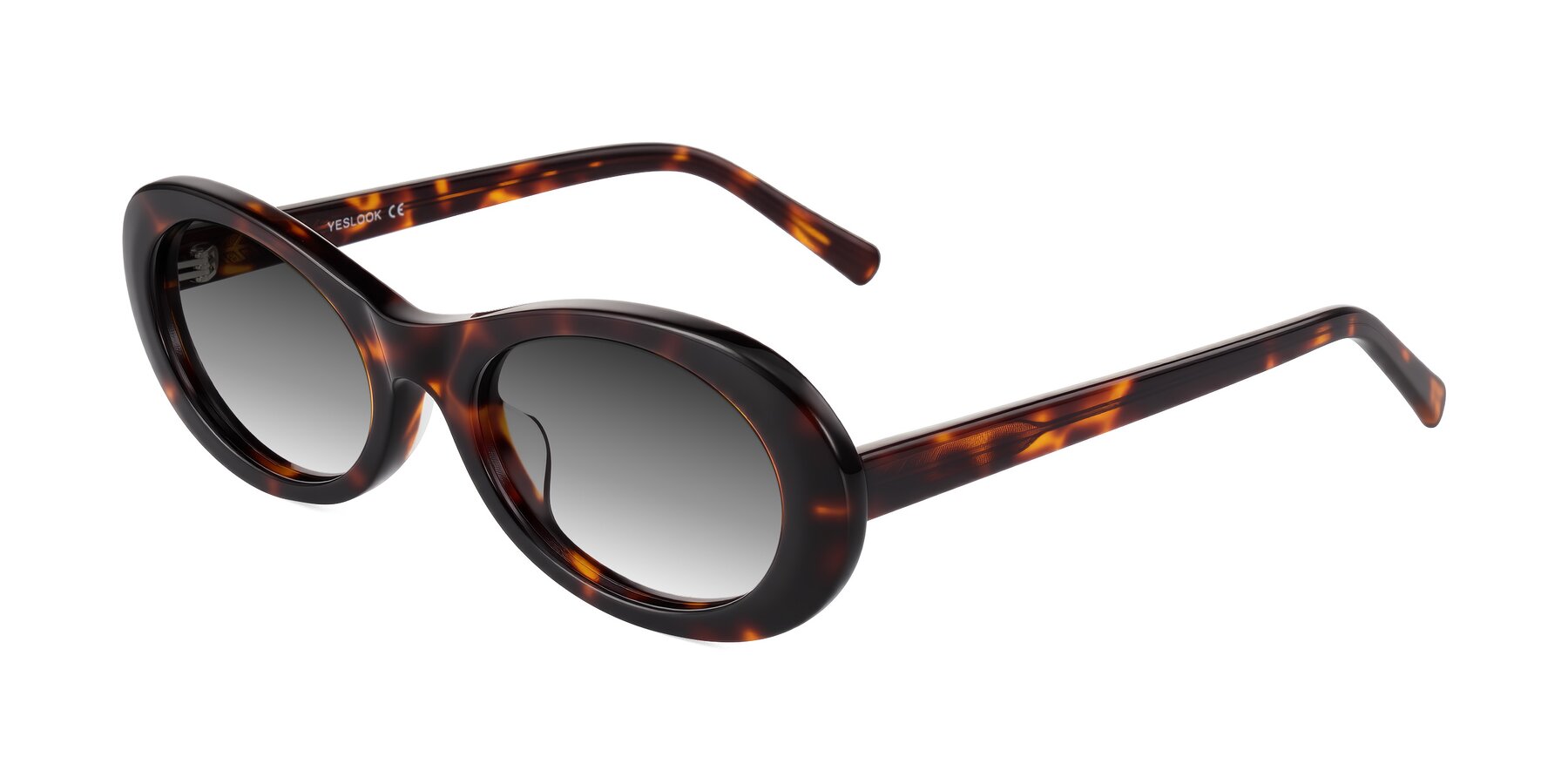 Angle of Layo in Tortoise with Gray Gradient Lenses