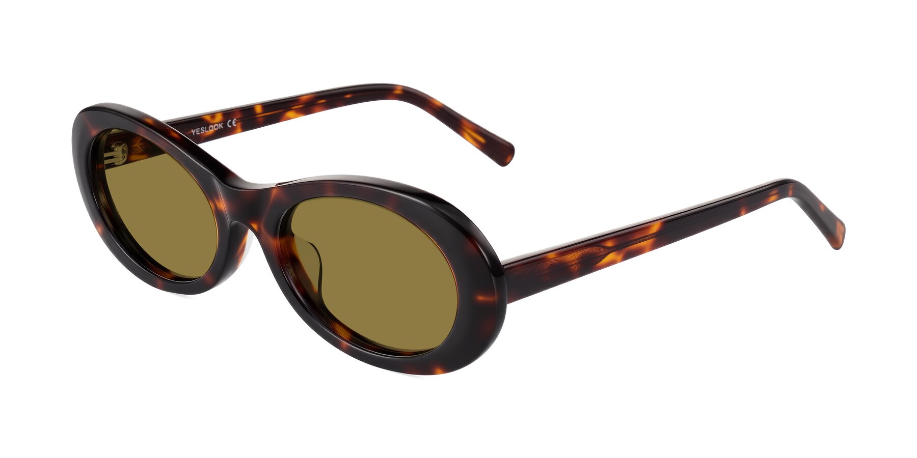 Angle of Layo in Tortoise with Brown Polarized Lenses