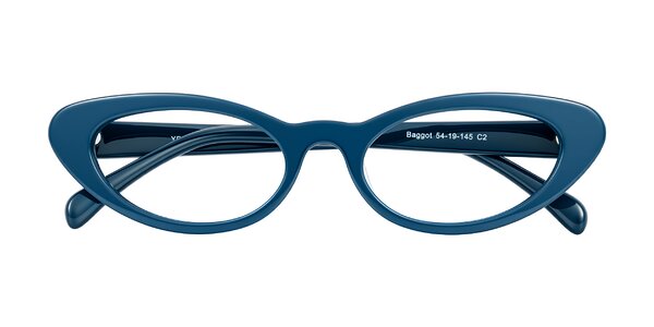 Front of Baggot in Yale Blue