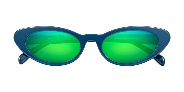 Front of Baggot in Yale Blue