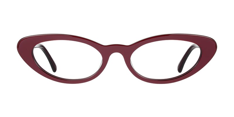 Baggot - Pearlescent Burgundy Eyeglasses