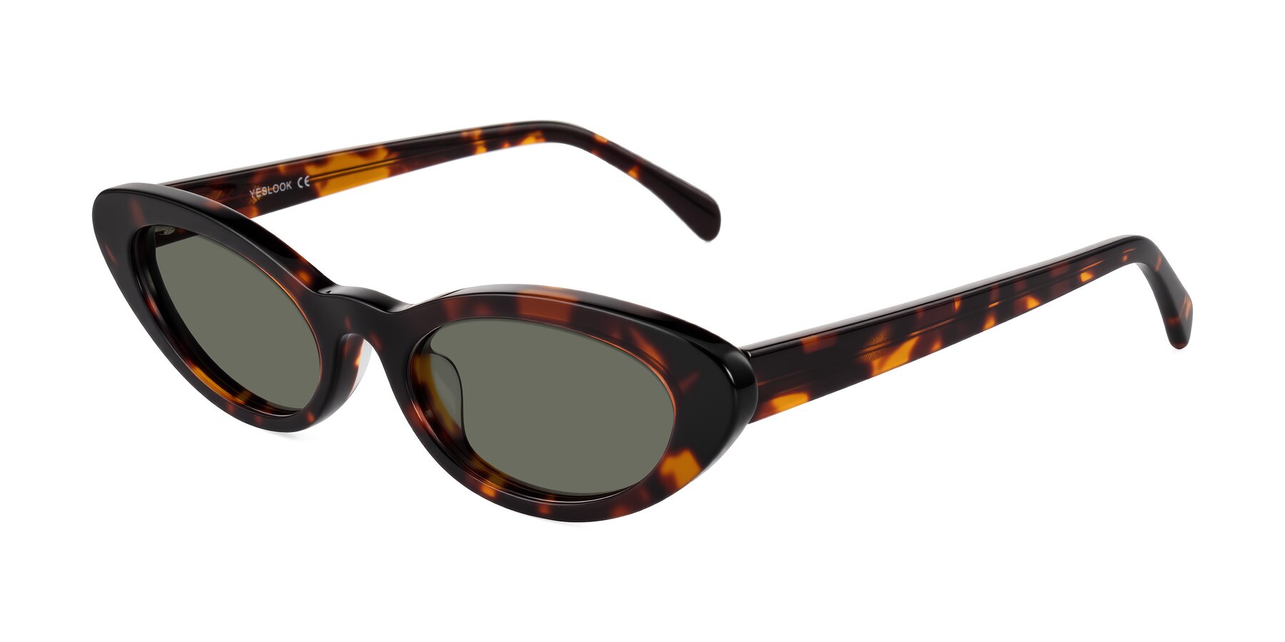 Angle of Baggot in Tortoise with Gray Polarized Lenses
