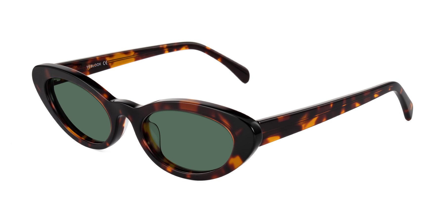 Angle of Baggot in Tortoise with Green Polarized Lenses