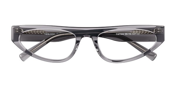 Front of Carnew in Transparent Gray