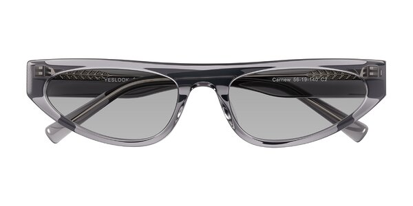 Front of Carnew in Transparent Gray
