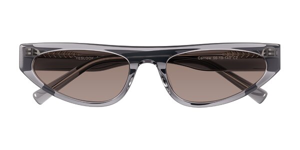 Front of Carnew in Transparent Gray