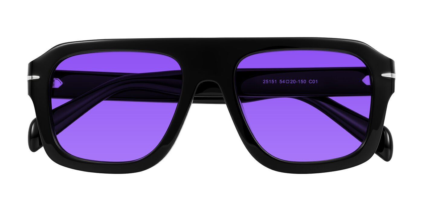 Petenwell - Black Tinted Sunglasses