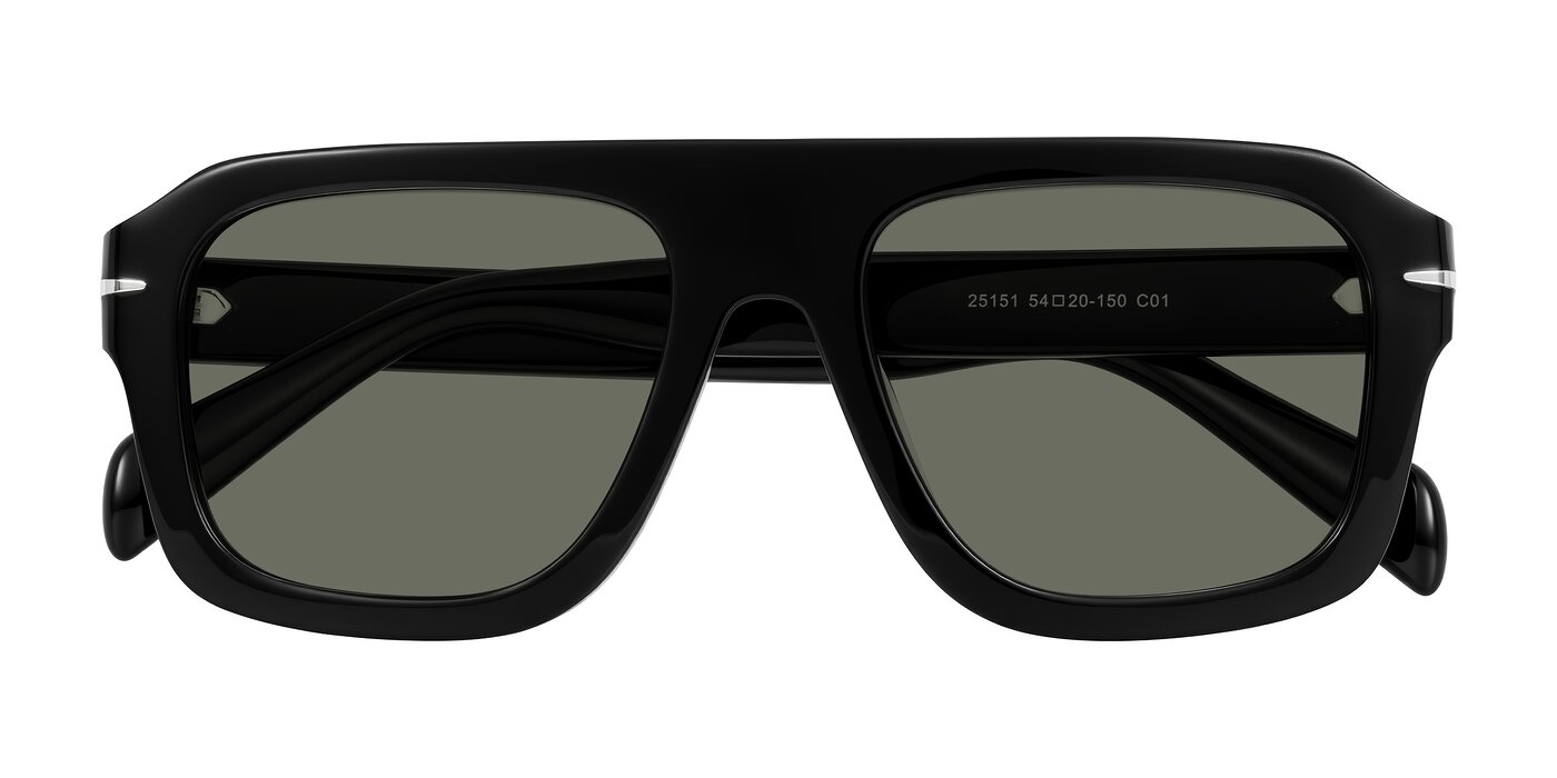 Petenwell - Black Polarized Sunglasses