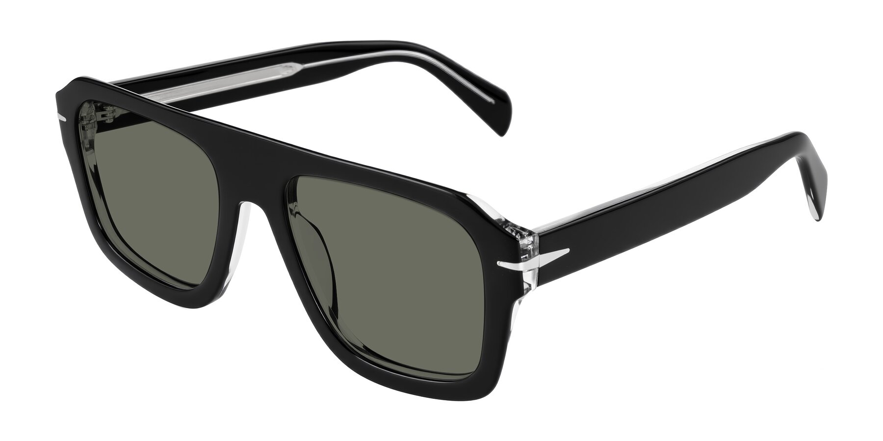 Angle of Petenwell in Black with Gray Polarized Lenses