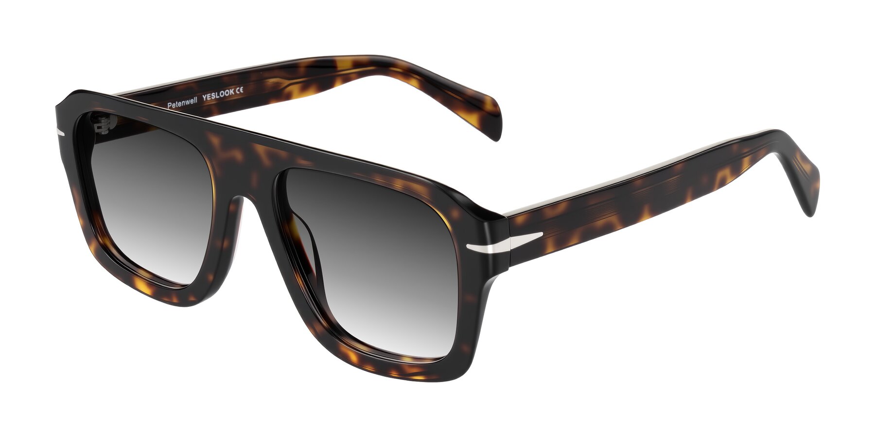 Angle of Petenwell in Dark Tortoise with Gray Gradient Lenses