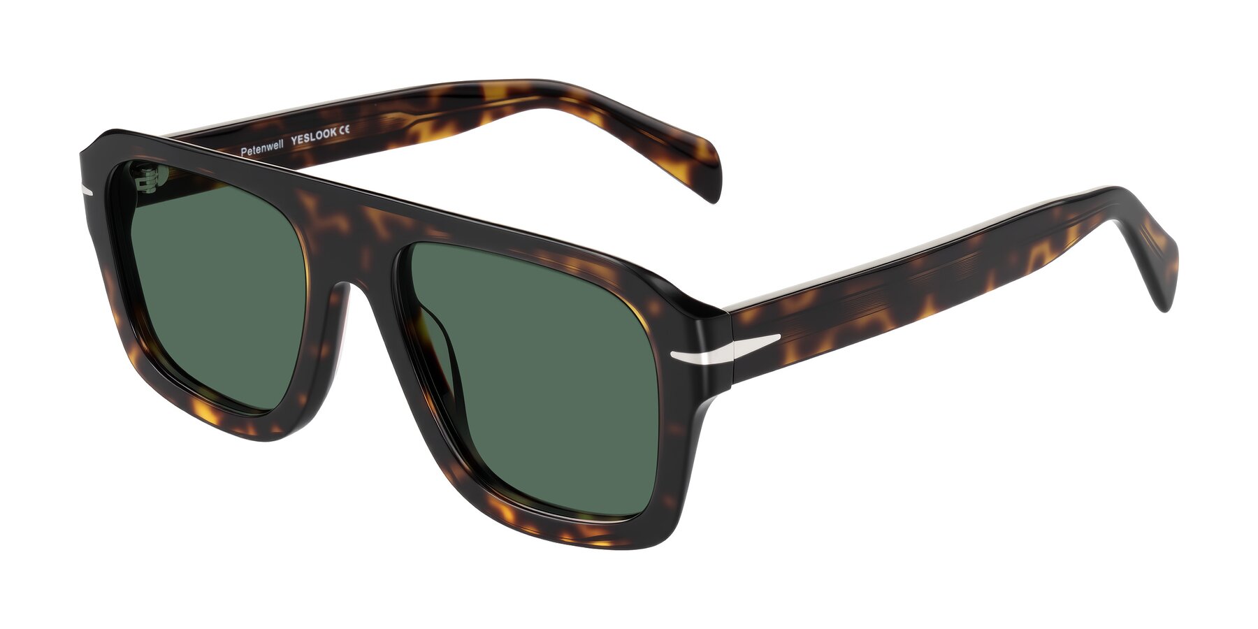 Angle of Petenwell in Dark Tortoise with Green Polarized Lenses