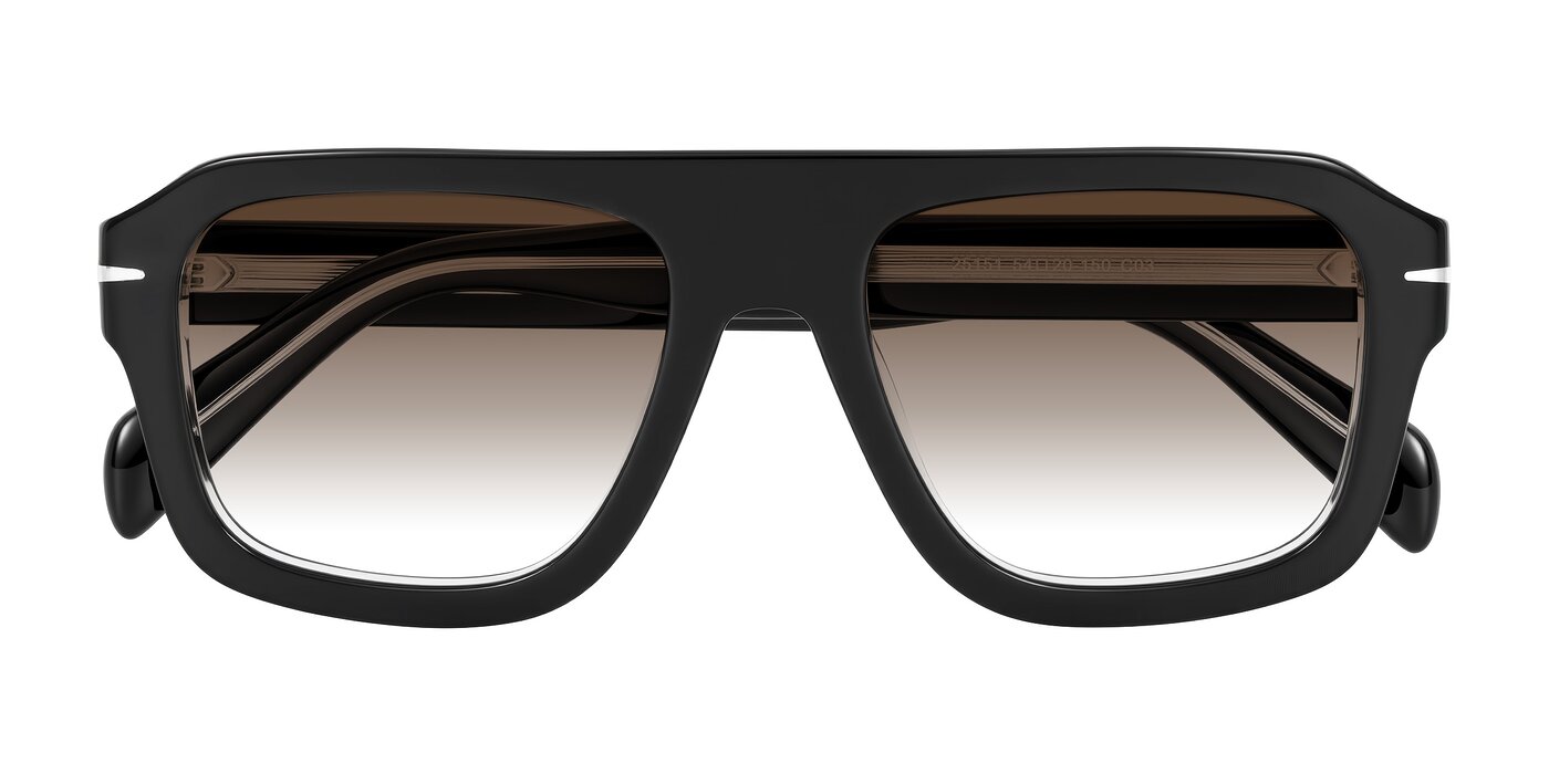 Petenwell - Black/Clear Gradient Sunglasses