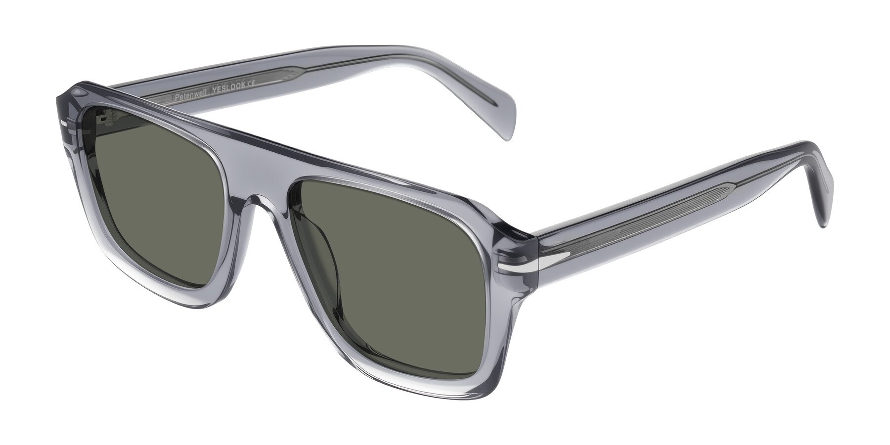 Angle of Petenwell in Transparent Gray with Gray Polarized Lenses