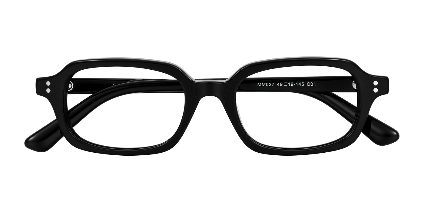 Eustis - Black Eyeglasses