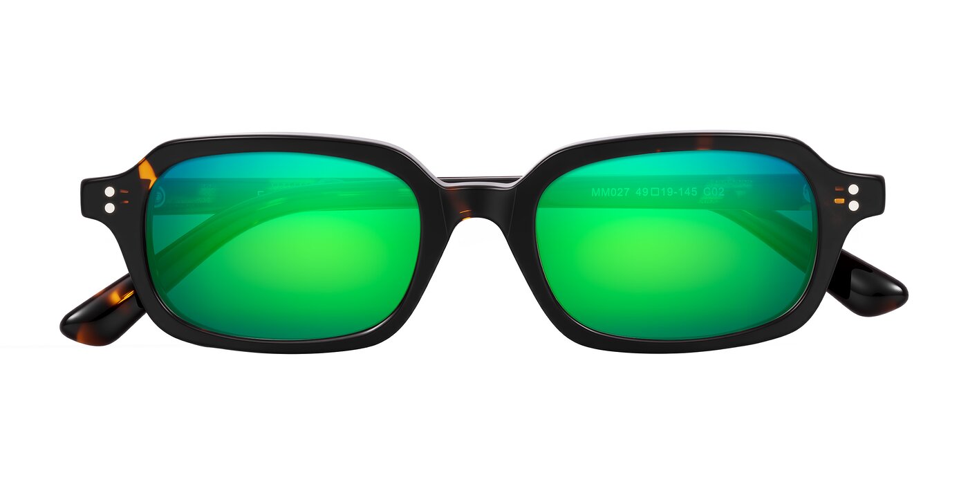 Eustis - Tortoise Flash Mirrored Sunglasses