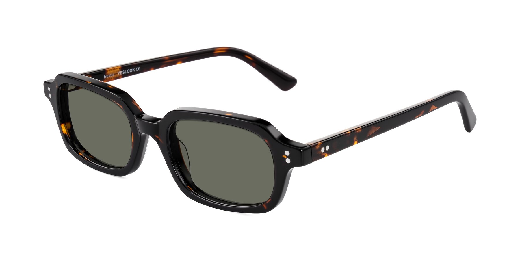 Angle of Eustis in Tortoise with Gray Polarized Lenses