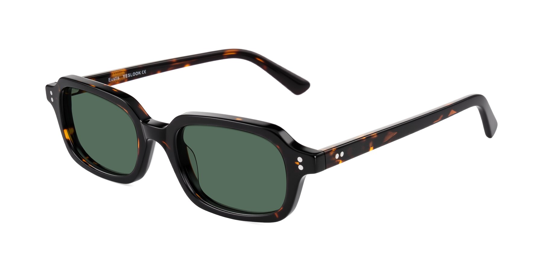 Angle of Eustis in Tortoise with Green Polarized Lenses