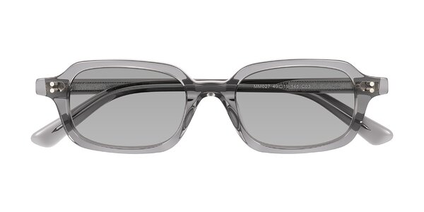 Front of Eustis in Transparent Gray