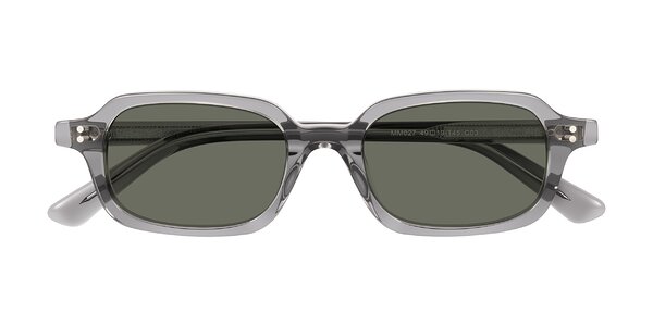 Front of Eustis in Transparent Gray