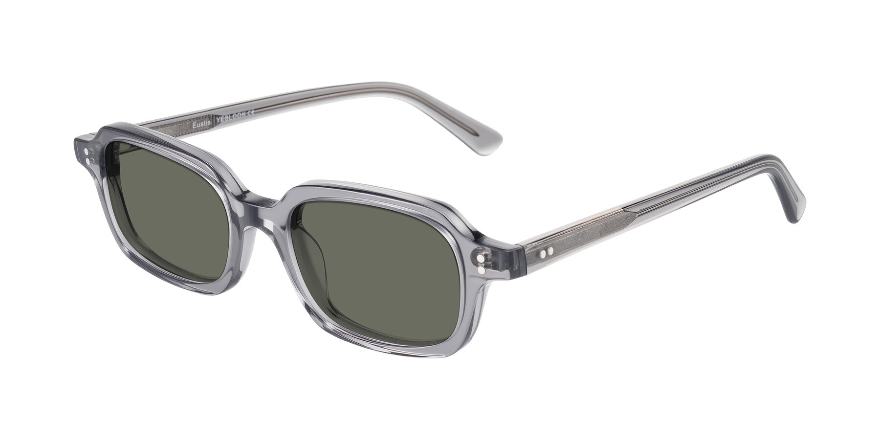 Angle of Eustis in Transparent Gray with Gray Polarized Lenses