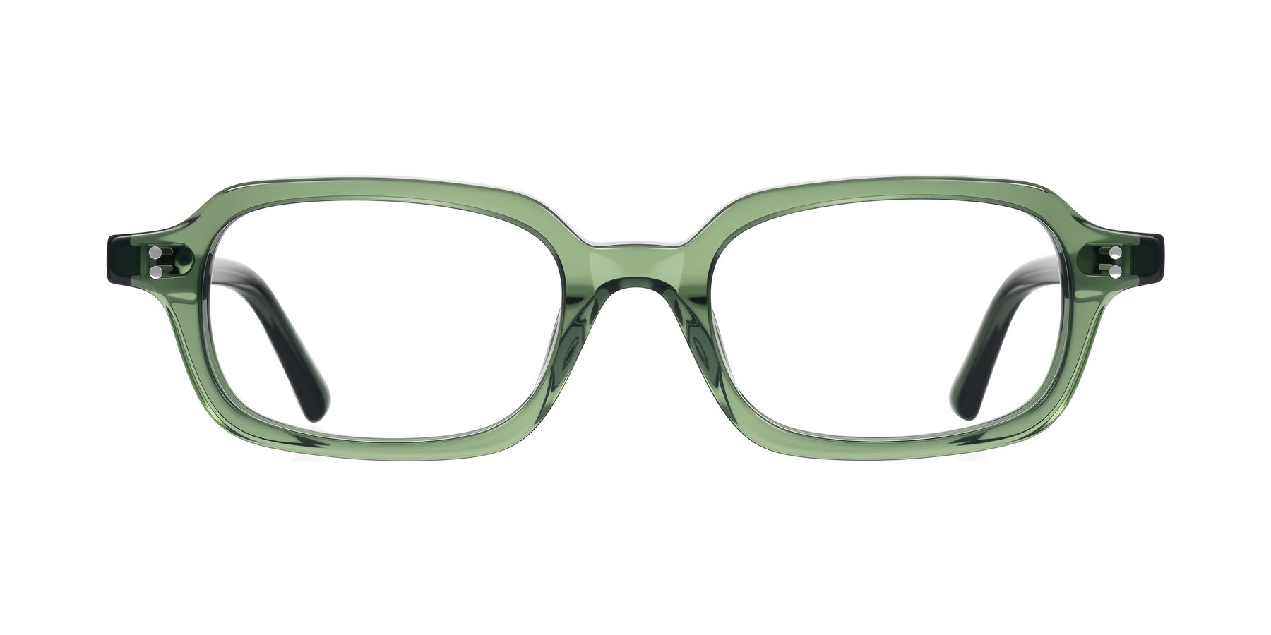 Eustis - Transparent Green Sunglasses Frame