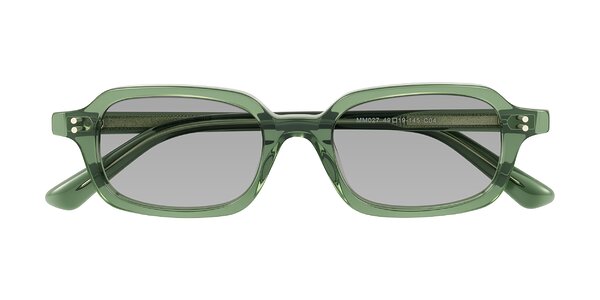 Front of Eustis in Transparent Green