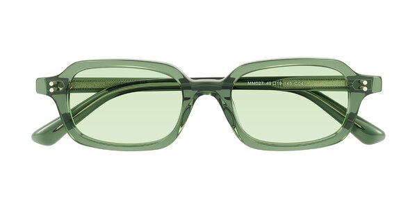 Front of Eustis in Transparent Green