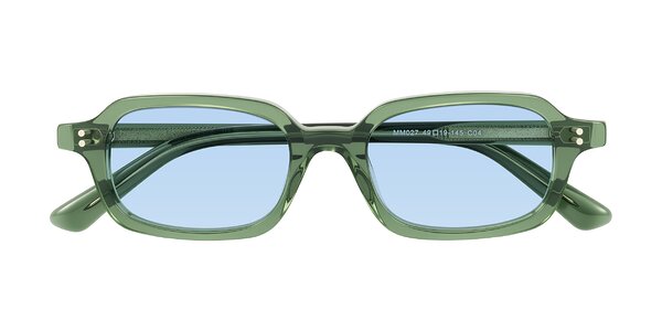 Front of Eustis in Transparent Green