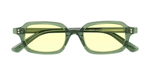 Front of Eustis in Transparent Green