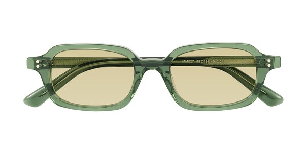 Front of Eustis in Transparent Green