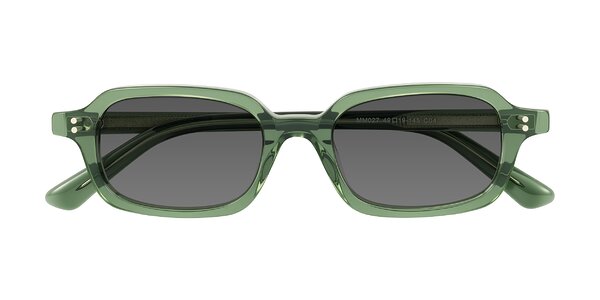 Front of Eustis in Transparent Green