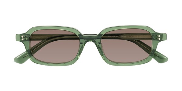 Front of Eustis in Transparent Green