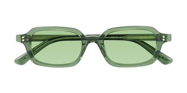 Front of Eustis in Transparent Green
