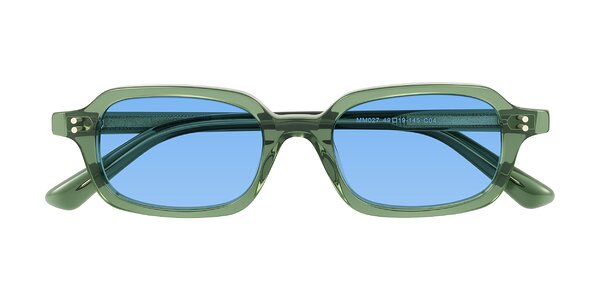 Front of Eustis in Transparent Green