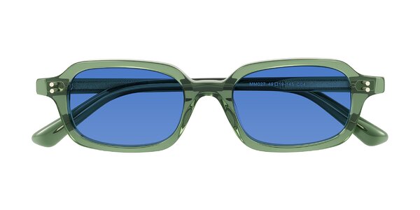 Front of Eustis in Transparent Green